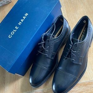 NWT cole haan dress shoes 10.5 black